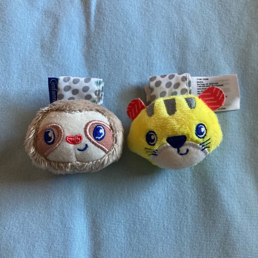 Baby Wrist Rattles